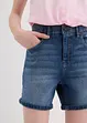 Jeans bermuda mid waist, bonprix