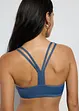 Bralette bikini in jeanslook (2-dlg. set), bonprix