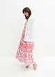 Maxi jurk van soepel vallende viscose, bonprix