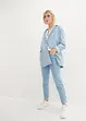 Cropped mid waist jeans, straight, bonprix