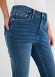 Skinny jeans mid waist, cropped, bonprix