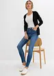 Skinny jeans mid waist, cropped, bonprix