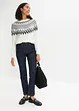 High waist stretch jeans, straight, bonprix