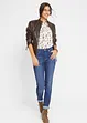 Slim jeans mid waist, stretch, bonprix