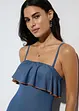 Bandeau badpak in jeanslook, bonprix