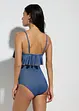 Bandeau badpak in jeanslook, bonprix
