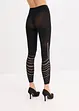 Legging met comfort tailleband en broderie anglaise 80 DEN, bonprix