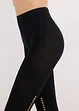 Legging met comfort tailleband en broderie anglaise 80 DEN, bonprix