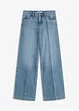 Wide leg jeans, low stretch, full length, bonprix