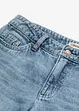Wide leg jeans, low stretch, full length, bonprix
