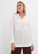Overhemdblouse in een soepele viscosemix, bonprix