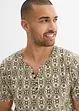 Henley shirt van puur katoen, bonprix