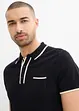 Poloshirt met contrasterende details, bonprix