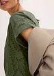 Shirt met broderie anglaise, bonprix