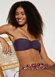 Bandeau bikinitop met afneembare bandjes, bonprix