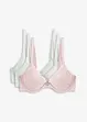 Push up bh met fijn kant (set van 3), bonprix
