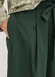 Katoenen popeline broek met riem (2-dlg set), bonprix