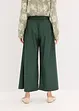 Katoenen popeline broek met riem (2-dlg set), bonprix