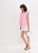 Top met ripstop inzetstuk, bonprix
