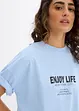 Oversized shirt van puur biologisch katoen, bonprix