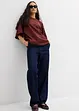 Oversized shirt met wijde mouwen van biologisch katoen, bonprix