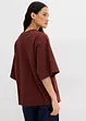 Oversized shirt met wijde mouwen van biologisch katoen, bonprix