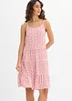 Jurk met spaghettibandjes van soepele viscose, bonprix