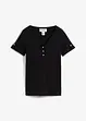 Henley shirt van puur biologisch katoen, bonprix