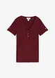 Henley shirt van puur biologisch katoen, bonprix