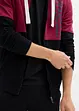 Sweatvest met capuchon van biologisch katoen, bonprix