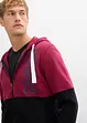 Sweatvest met capuchon van biologisch katoen, bonprix