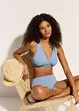 Bralette bikinitop met V-hals, bonprix