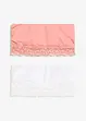 Bandeau bh (set van 2) met biologisch katoen, bonprix