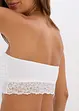 Bandeau bh (set van 2) met biologisch katoen, bonprix