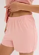 Shortama van zacht ribmateriaal, bonprix