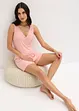 Shortama van zacht ribmateriaal, bonprix