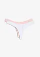 V-string met comfortabel katoen (set van 2), bonprix