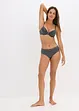 Brazilian slip met glanseffect (set van 3), bonprix