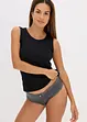 Brazilian slip met glanseffect (set van 3), bonprix