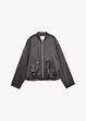 Bomber van glanzende viscosemix, bonprix