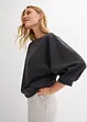 Oversized sweater van katoen, bonprix