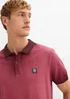 Piqué poloshirt in washed out used look, bonprix