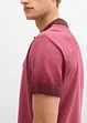 Piqué poloshirt in washed out used look, bonprix
