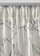 Gordijn met bladeren van gerecycled polyester (1 stuk), bonprix
