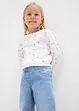 Mid waist bootcut jeans met comfy tailleband, bonprix