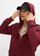 Sweatvest met capuchon in washed out look, bonprix