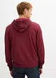 Sweatvest met capuchon in washed out look, bonprix
