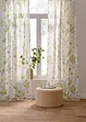 Transparant gordijn met bloemenprint (1 stuk), bonprix