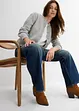 Straight jeans, high waist, low stretch, bonprix