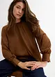 Blouse van elegant satijn, bonprix